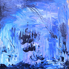 Acque oscure Visione Zen, 50x50