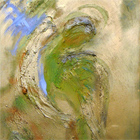 Energia Mistica, 40x60 tecnica mista su tela