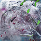 Essenza, 50x50, tecnica mista